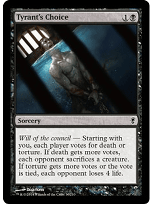 Tyrant's Choice - CONS - C 