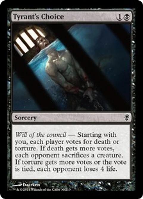 Tyrant's Choice - CONS - C 