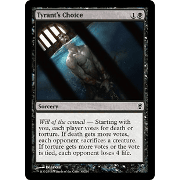 Tyrant's Choice - CONS - C 