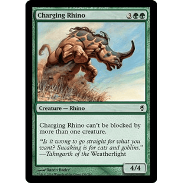 Charging Rhino - CONS - C 