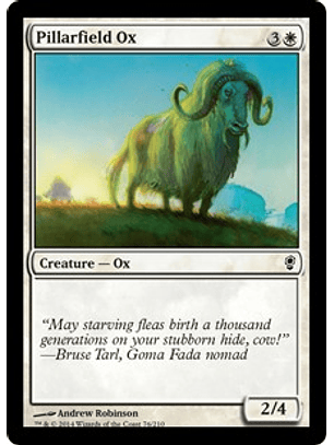 Pillarfield Ox - CONS - C 