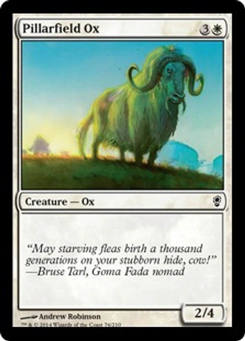 Pillarfield Ox - CONS - C 