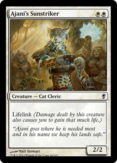 Ajani's Sunstriker - CONS - C 
