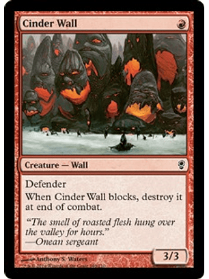 Cinder Wall - CONS - C 