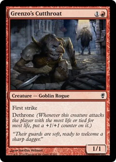 Grenzo's Cutthroat - CONS - C