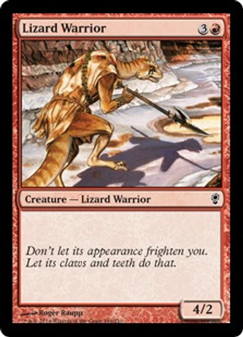 Lizard Warrior - CONS - C 