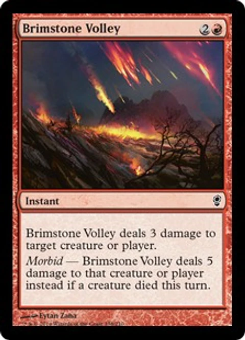 Brimstone Volley - CONS - C 