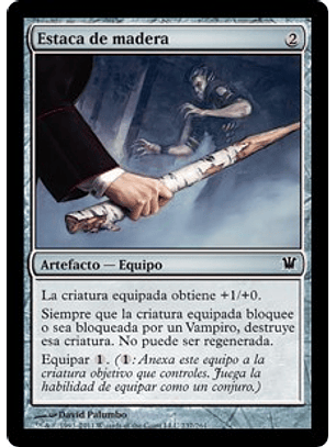 Wooden Stake - INS - C 