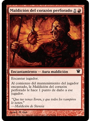 Curse of the Pierced Heart - INS - C 