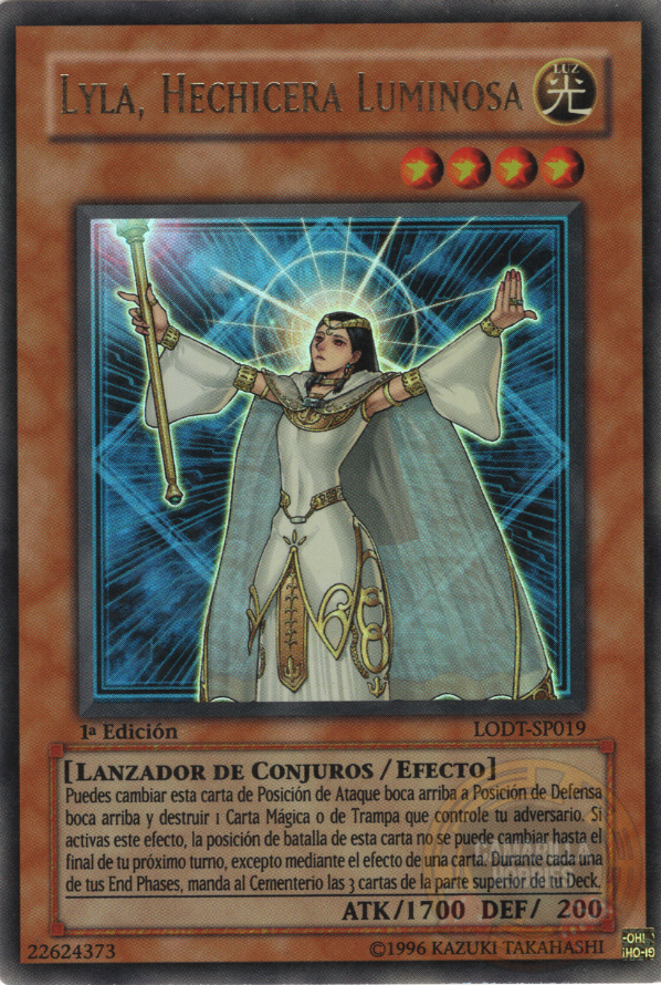 Lyla, Lightsworn Sorceress - LODT-EN019 - Ultra Rare 1st Edition  1