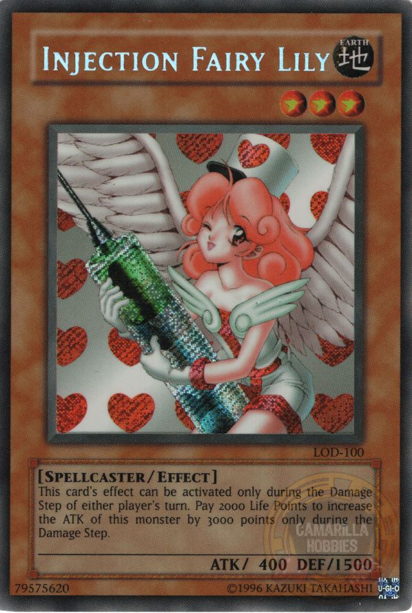 Injection Fairy Lily - LOD-EN100 - Secret Rare 1