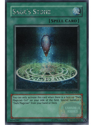 Sage's Stone - ROD-EN003 - Secret Rare 