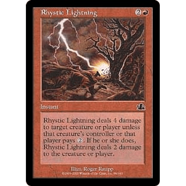 Rhystic Lightning - PFC - C 