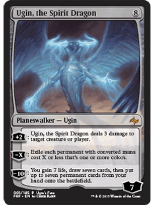 Ugin, the Spirit Dragon (Ugin's Fate) - FRF - M