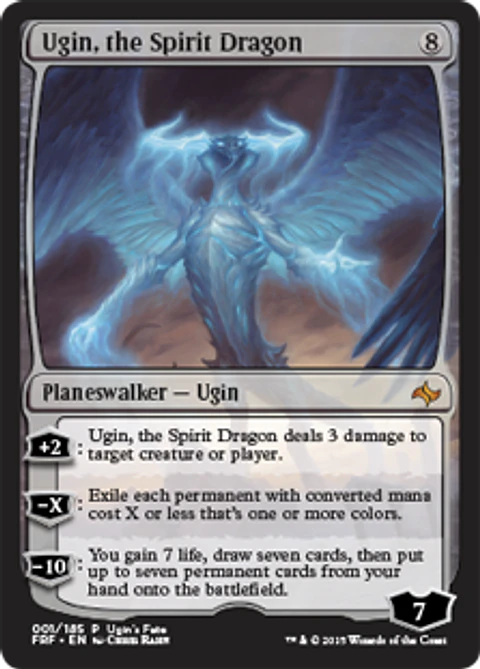 Ugin, the Spirit Dragon (Ugin's Fate) - FRF - M