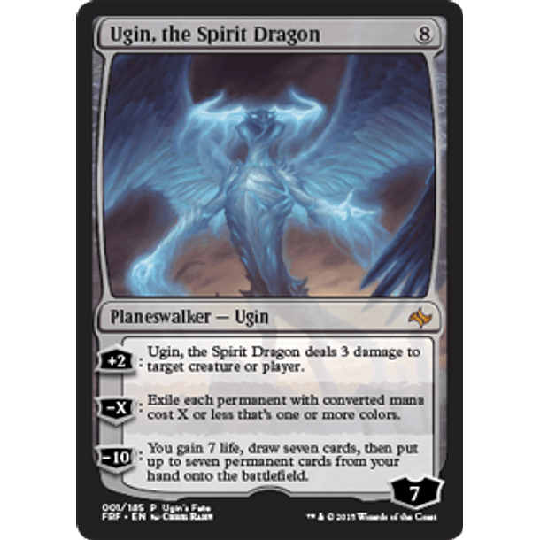 Ugin, the Spirit Dragon (Ugin's Fate) - FRF - M