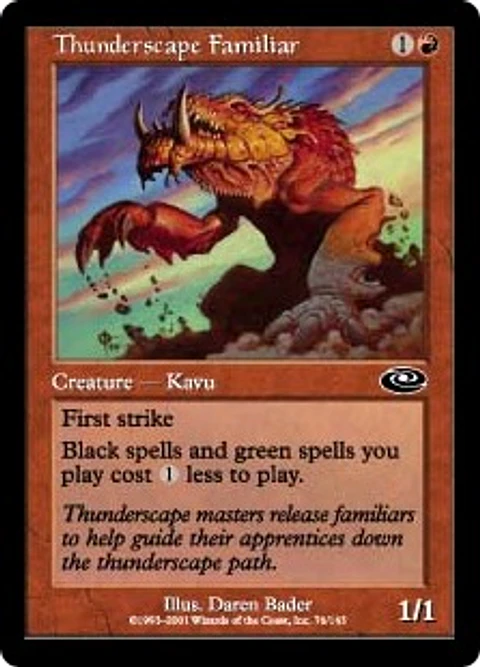 Thunderscape Familiar - PSF - C 