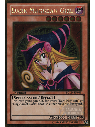 Dark Magician Girl - PGLD-EN033 - Premium Gold