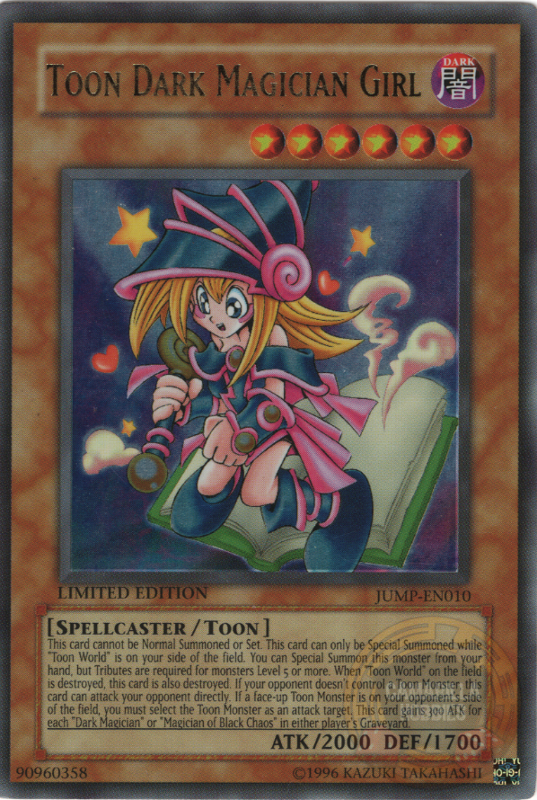 Toon Dark Magician Girl - JUMP-EN010 - Ultra Rare 1