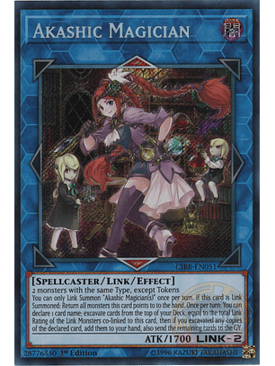 Akashic Magician - CIBR-EN051 - Secret Rare