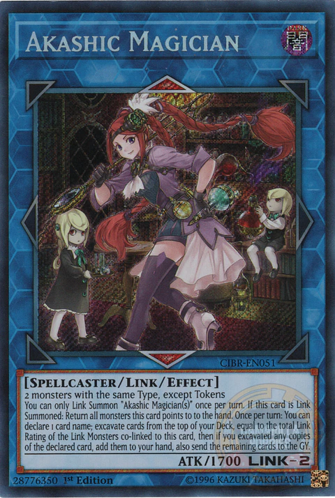 Akashic Magician - CIBR-EN051 - Secret Rare