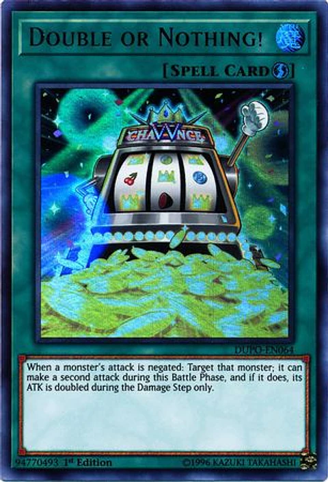 Double or Nothing! - DUPO-EN064 - Ultra Rare  