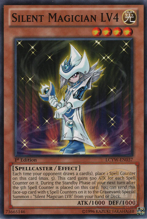 Silent Magician LV4 - LCYW-EN037 - Common 