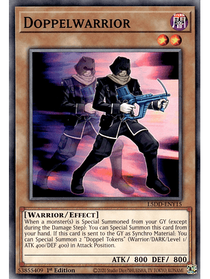 Doppelwarrior - L5DD-ENY15 - Common 