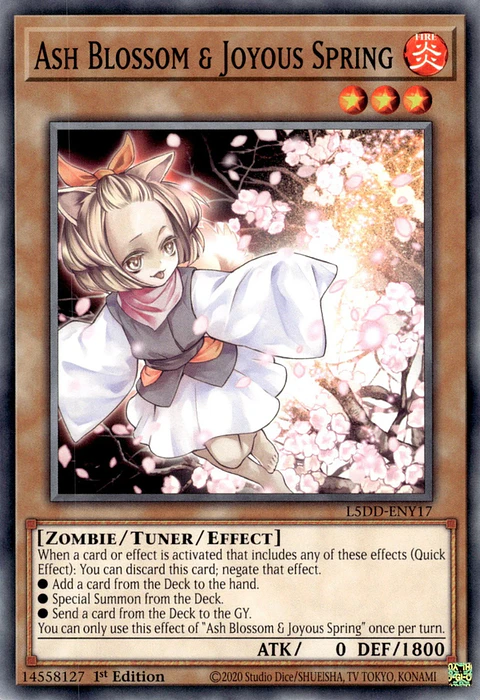 Ash Blossom & Joyous Spring - L5DD-ENY17 - Common 