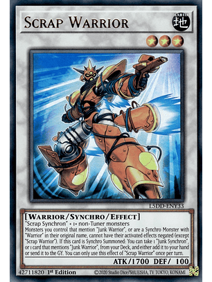 Scrap Warrior - L5DD-ENY33 - Ultra Rare 