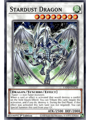 Stardust Dragon - L5DD-ENY36 - Common 