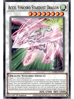 Accel Synchro Stardust Dragon - L5DD-ENY37 - Common 