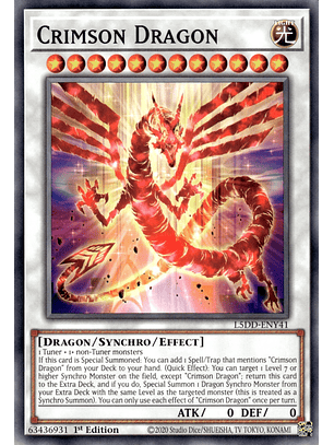 Crimson Dragon - L5DD-ENY41 - Common 