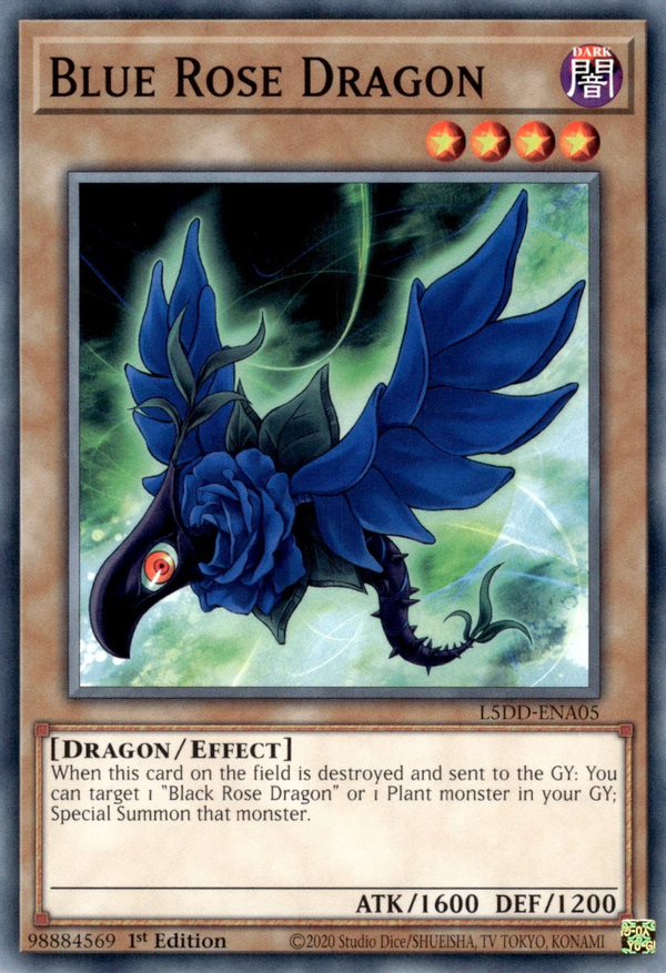 Blue Rose Dragon - L5DD-ENA05 - Common  1