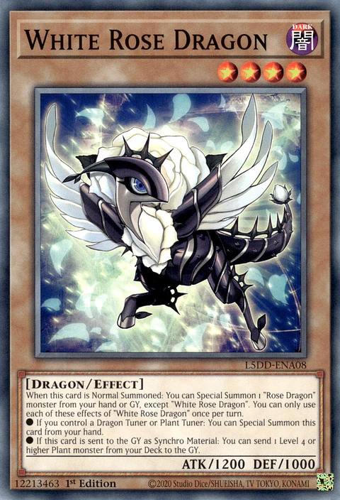 White Rose Dragon - L5DD-ENA08 - Common 
