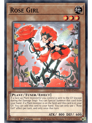Rose Girl - L5DD-ENA11 - Common 