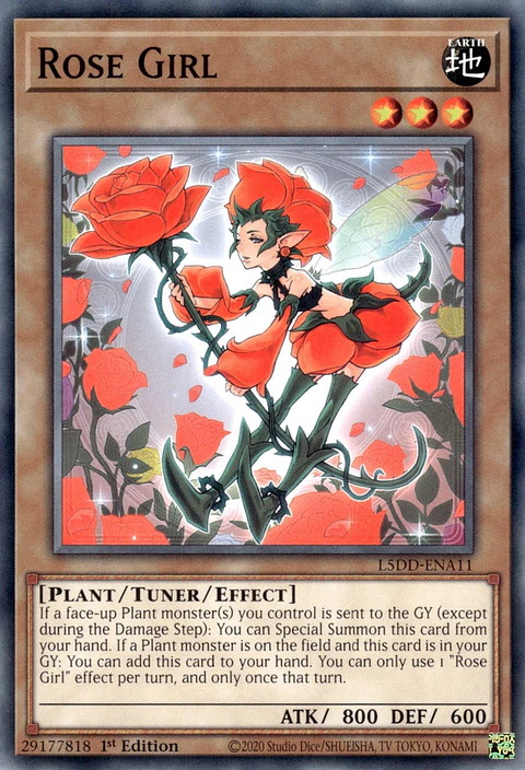 Rose Girl - L5DD-ENA11 - Common 