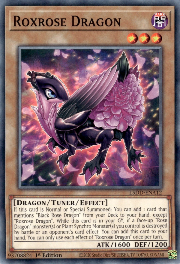 Roxrose Dragon - L5DD-ENA12 - Common  1