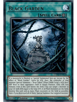 Black Garden - L5DD-ENA18 - Ultra Rare