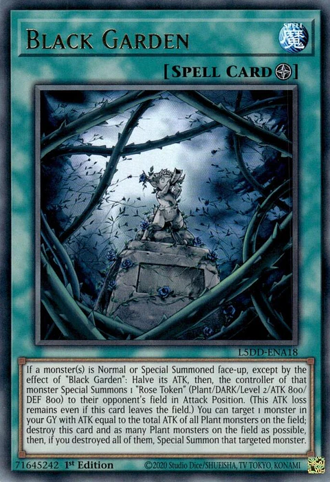 Black Garden - L5DD-ENA18 - Ultra Rare