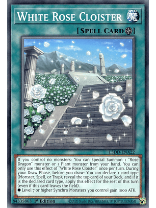 White Rose Cloister - L5DD-ENA22 - Common 