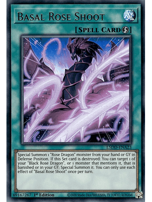 Basal Rose Shoot - L5DD-ENA23 - Ultra Rara