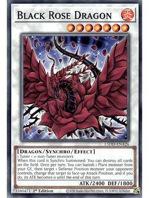 Black Rose Dragon - L5DD-ENA26 - Common 