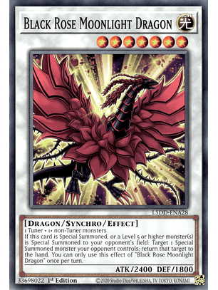 Black Rose Moonlight Dragon - L5DD-ENA28 - Common 