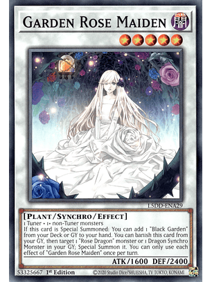 Garden Rose Maiden - L5DD-ENA29 - Common 
