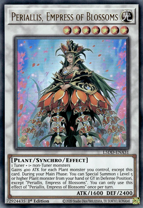Periallis, Empress of Blossoms - L5DD-ENA31 - Ultra Rare 