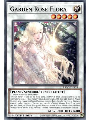 Garden Rose Flora - L5DD-ENA33 - Common 