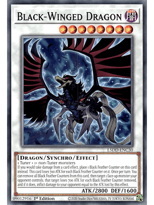 Black-Winged Dragon - L5DD-ENC30 - Common 