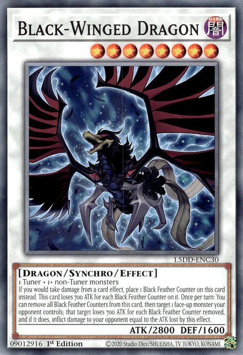 Black-Winged Dragon - L5DD-ENC30 - Common 