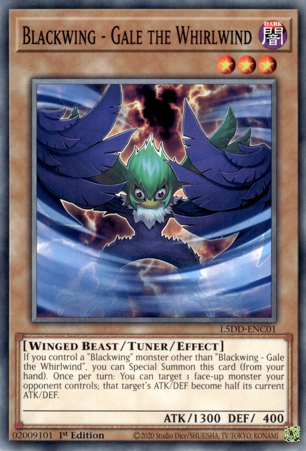 Blackwing - Gale the Whirlwind - L5DD-ENC01 - Common  1
